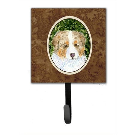 Jensendistributionservices 4.25 x 6 in. Australian Shepherd Leash Or Key Hook MI1713250